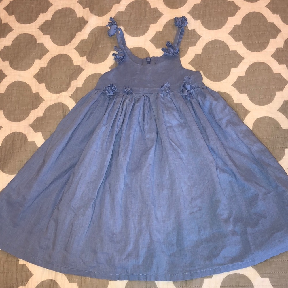 Blue summer dress
